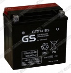 Мотоаккумулятор GS Yuasa GTX14-BS