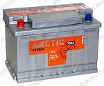 Легковой аккумулятор Titan Arctic Silver 6СТ-75.1 VL