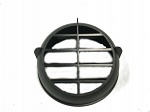 Дефлектор воздуха из пластика Ø60мм (круглая шляпка с решеткой)